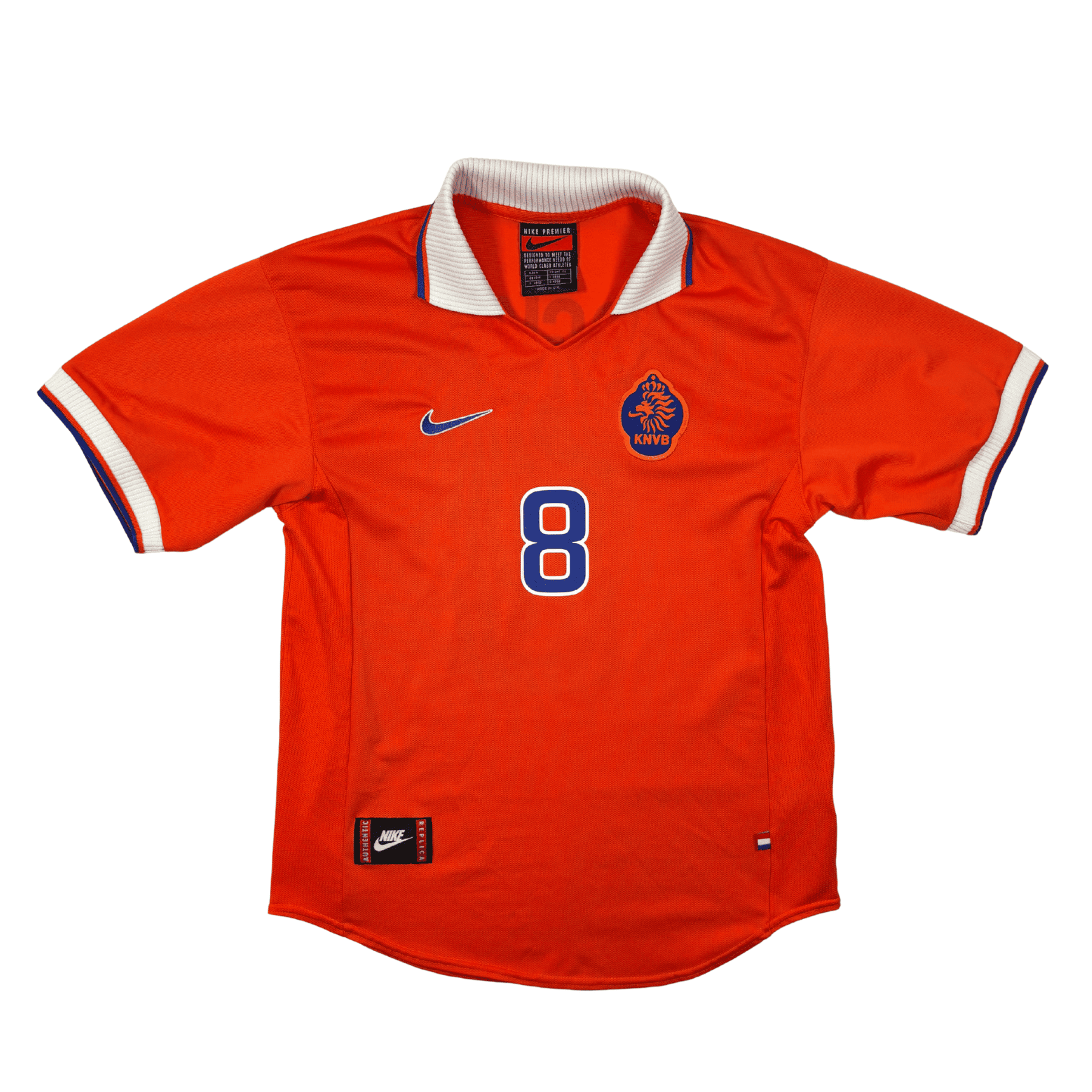 1997/98 - Pays-Bas - Domicile - BERGKAMP #8 (M)