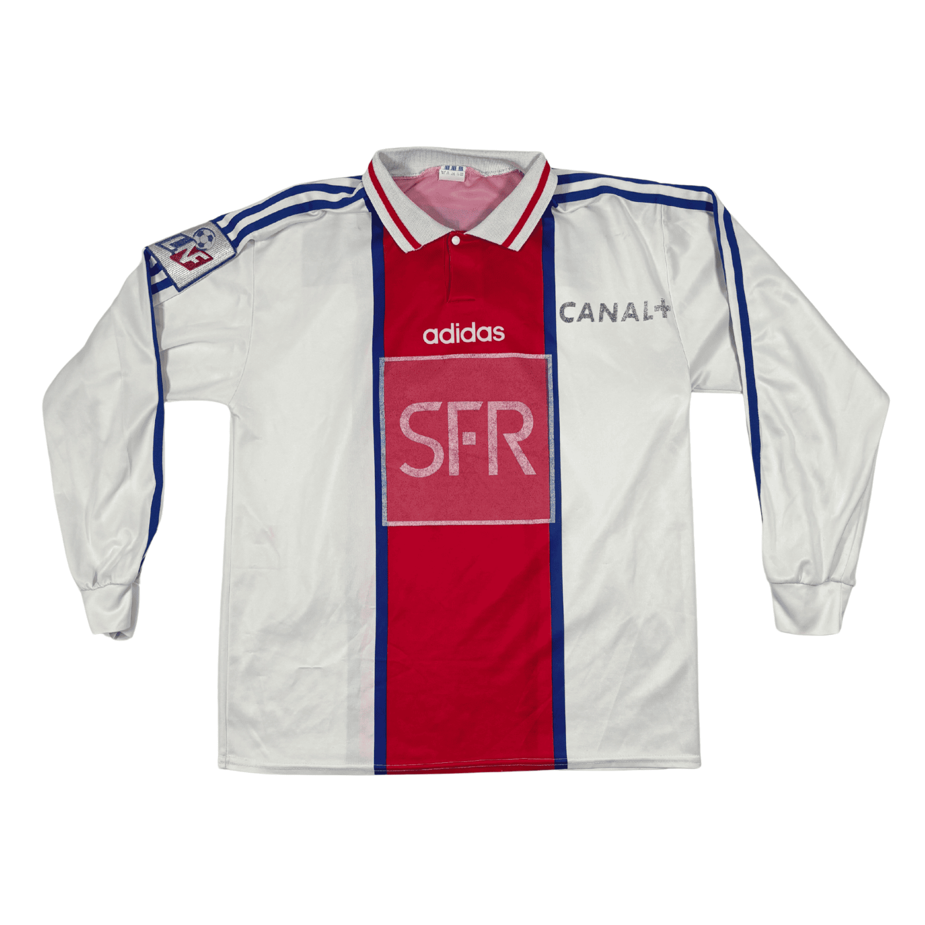 1995/96 - PSG Paris Saint Germain - Extérieur - "Porté" DJORKAEFF #6 (L)