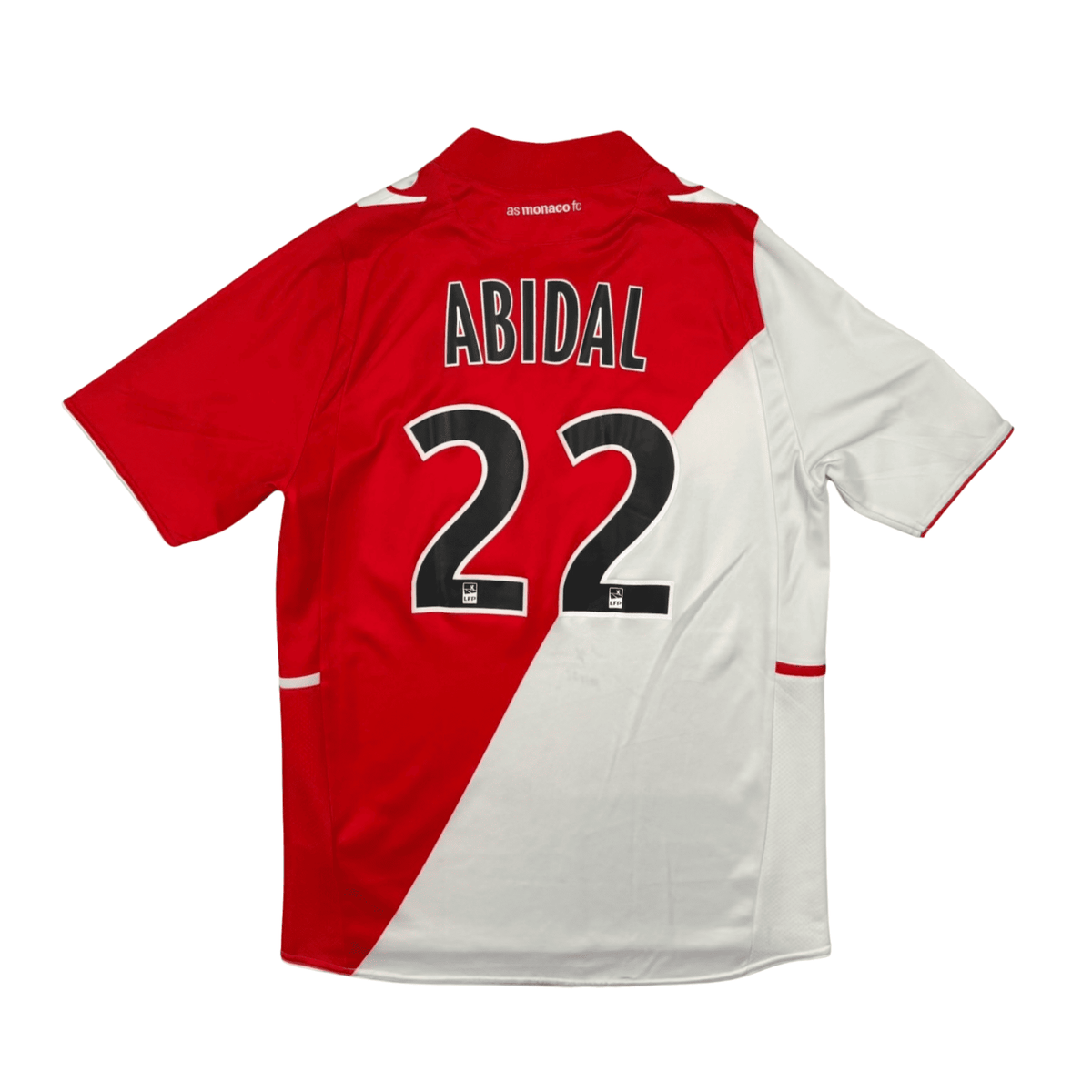 2013/14 - AS Monaco - Domicile - "Porté/Préparé/Signé" ABIDAL #22 (L)