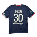 2021/22 - PSG Paris Saint Germain - Domicile - MESSI #30 (M)