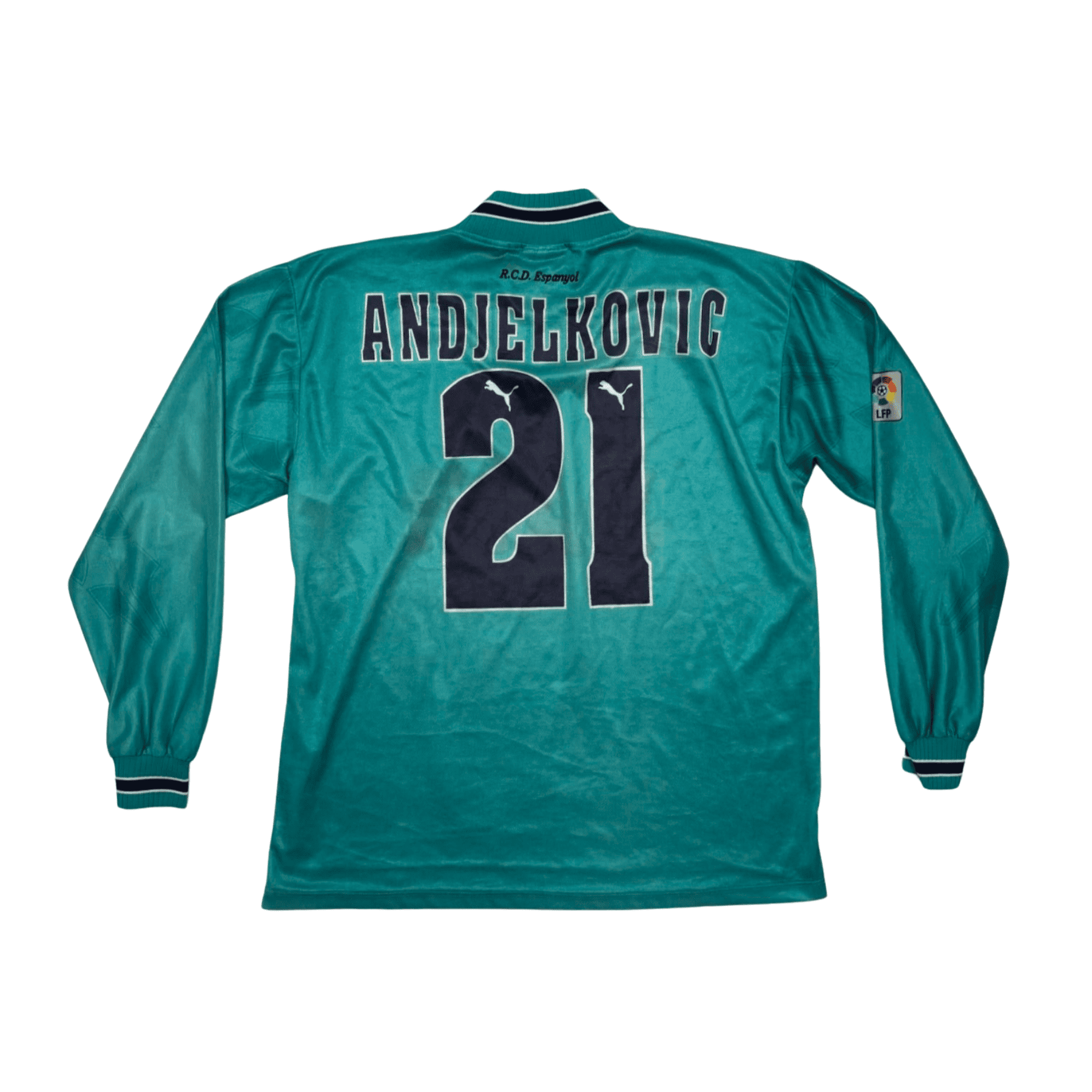 1996/97 - RCD Espanyol de Barcelona - ANDJELKOVIC #21 - Extérieur (XL)