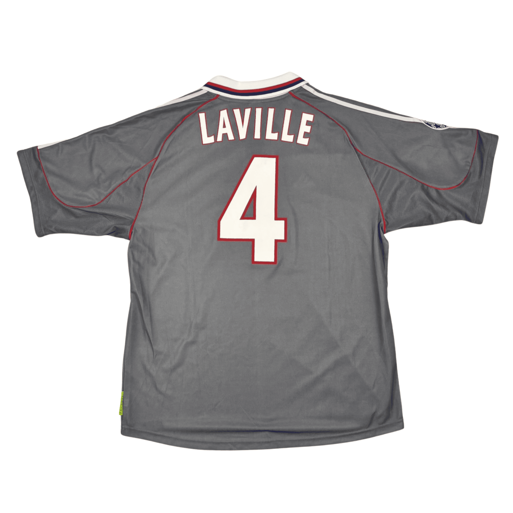 2001/02 - Olympique Lyonnais - Extérieur - "Préparé" LAVILLE #4 (XL)