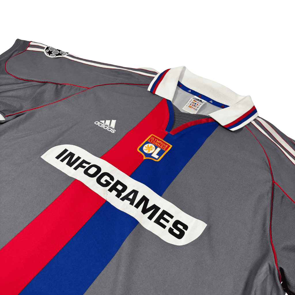 2001/02 - Olympique Lyonnais - Extérieur - "Préparé" LAVILLE #4 (XL)