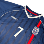 2001/03 - Angleterre - Third - BECKHAM #7 (L)