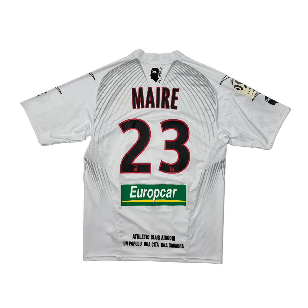 2011/12 - AC Ajaccio - Extérieur - "Porté" MAIRE #23 (L)