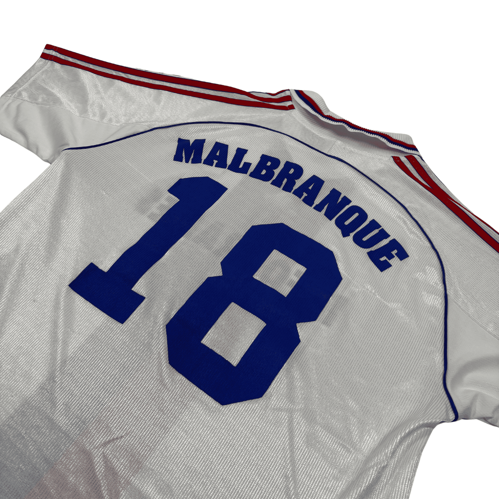 1998/00 - Olympique Lyonnais - Domicile - "Préparé" MALBRANQUE #18 (XL)