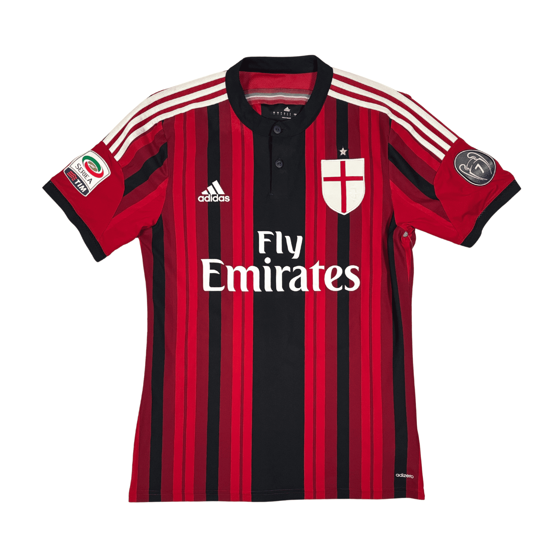 2014/15 - AC Milan - Domicile - "Préparé" MENEZ #7 (L)