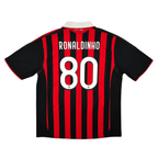 2009/10 - AC Milan - Domicile - RONALDINHO #80 (2XL)