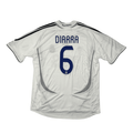 2006/07 - Réal Madrid - Domicile - DIARRA #6 (XL)