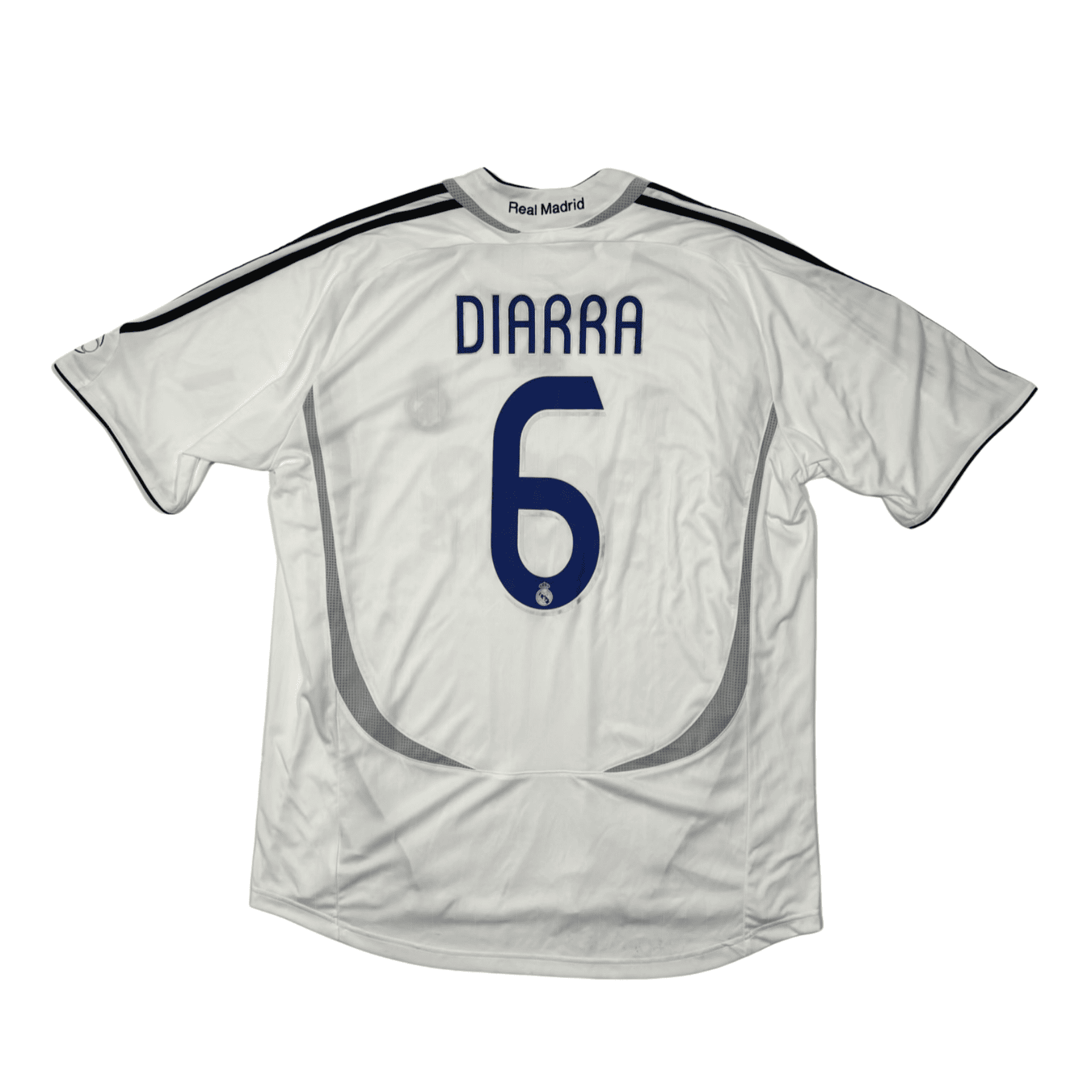 2006/07 - Real Madrid - Home - DIARRA #6 (XL)
