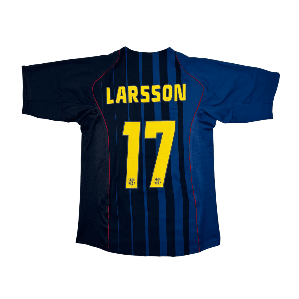 2004/05 - FC Barcelone - Extérieur - LARSSON #17 (M)