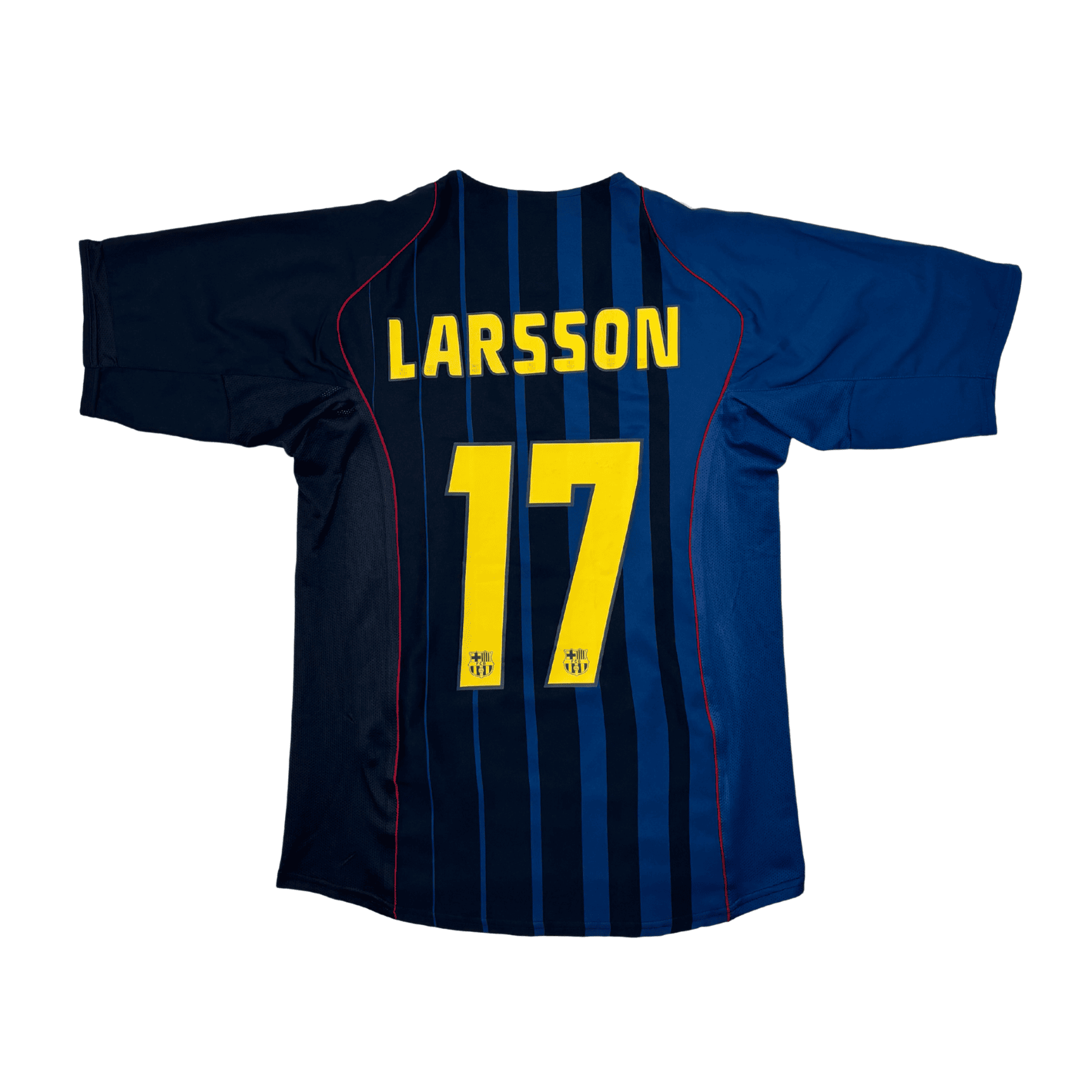 2004/05 - FC Barcelone - Extérieur - LARSSON #17 (M)