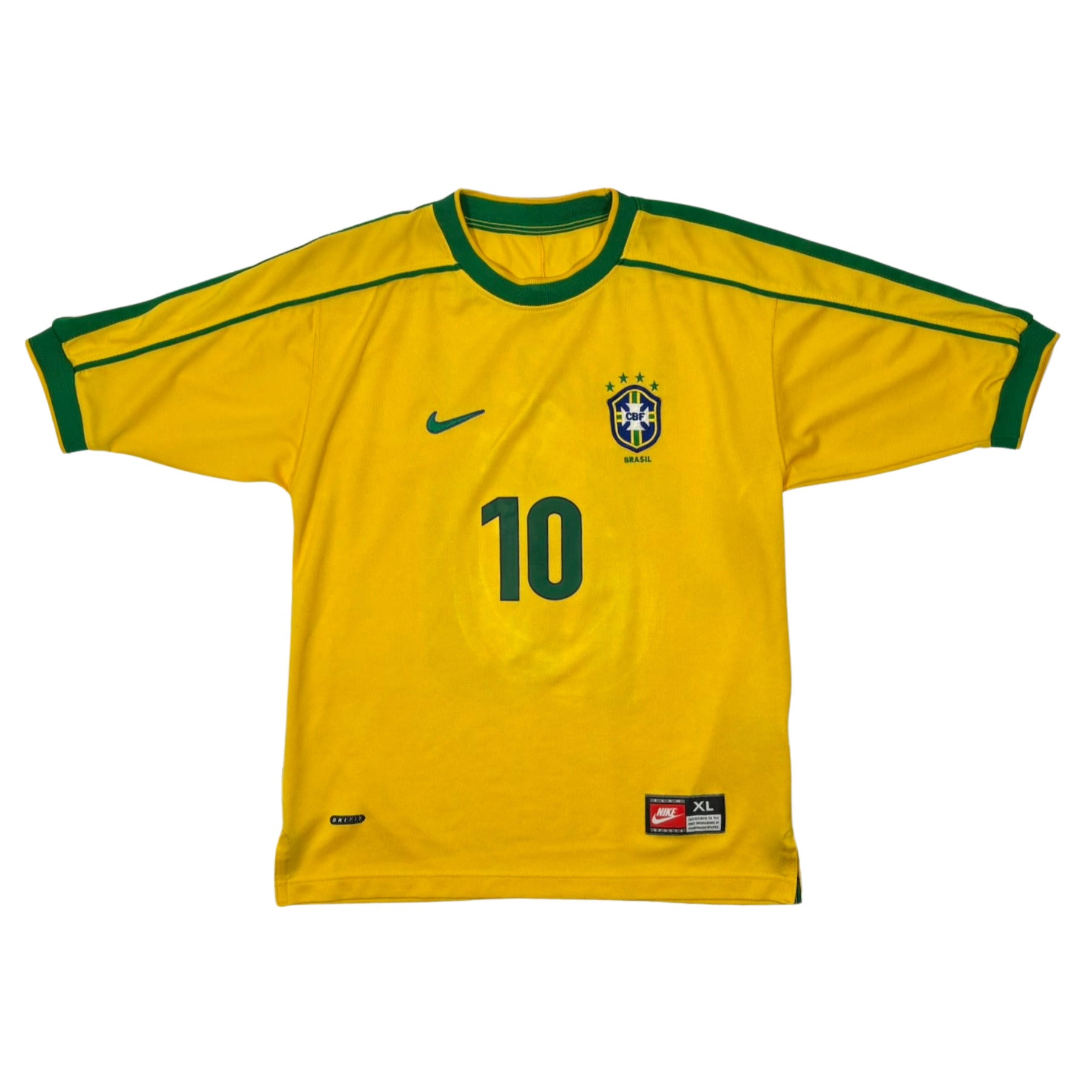 Vintage Jersey 1998/99 - Brazil - Home - RIVALDO #10 (16/S