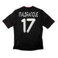 2012/13 - Olympique Lyonnais - Third - MALBRANQUE #17 (L)