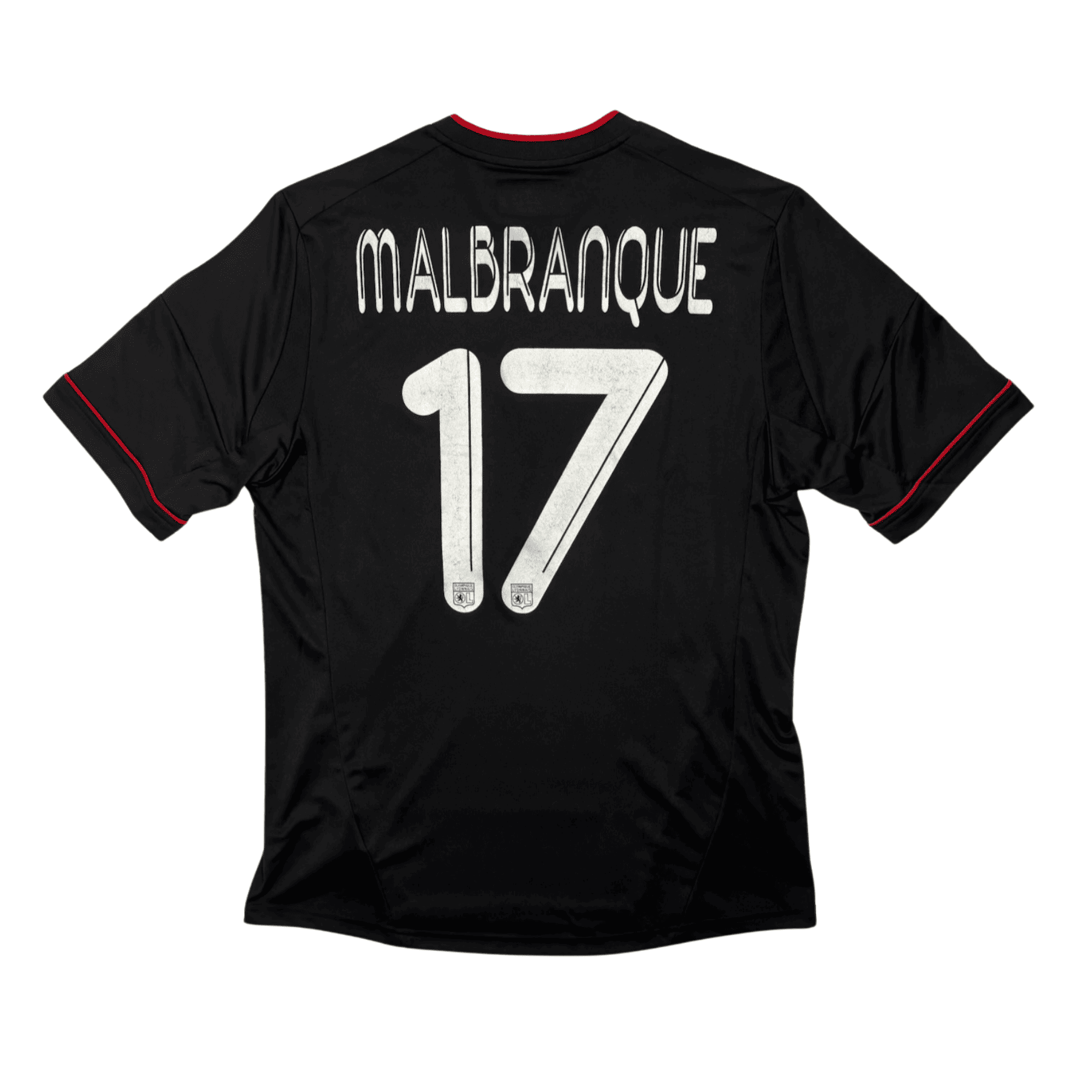 2012/13 - Olympique Lyonnais - Third - MALBRANQUE #17 (L)