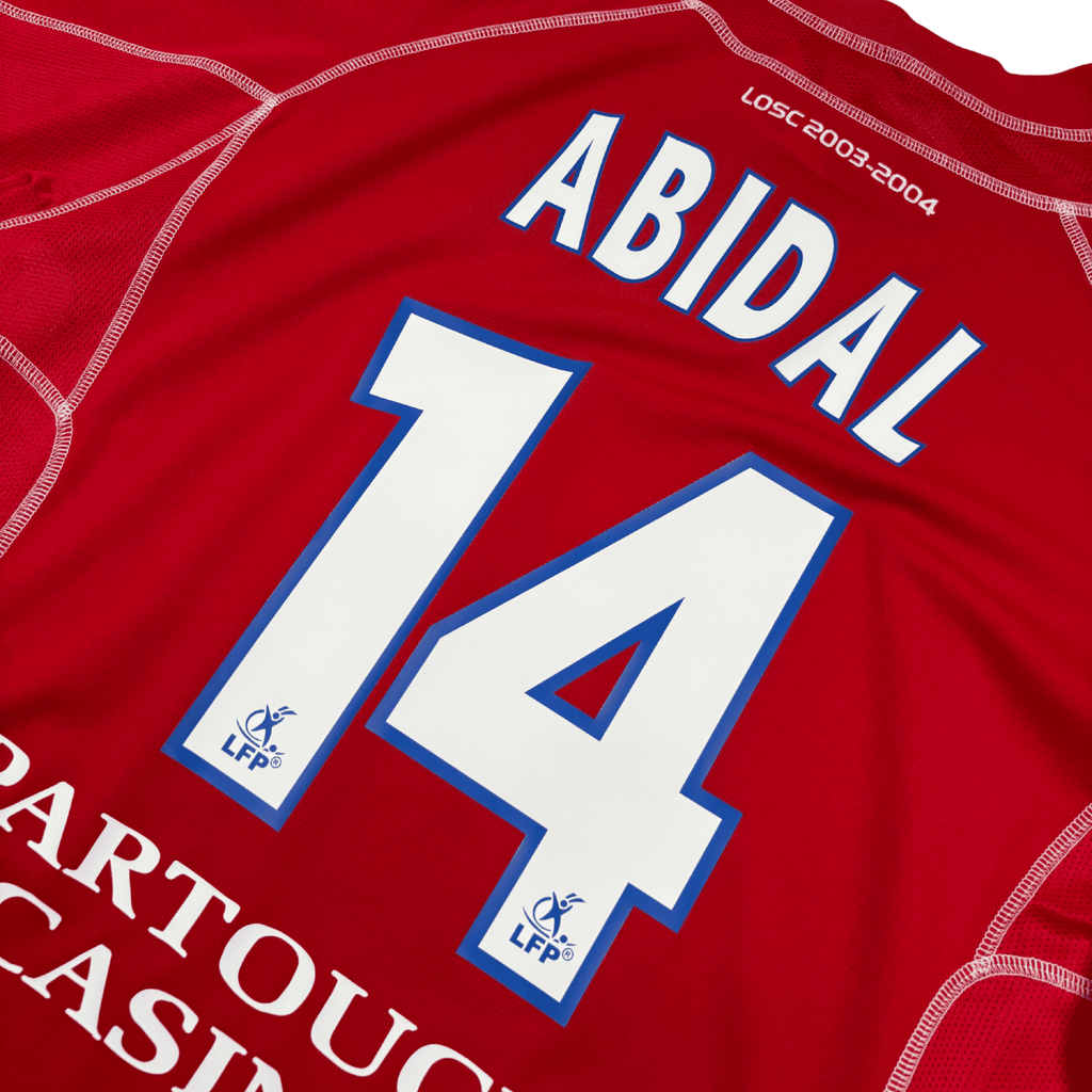 2003/04 - LOSC Lille - Domicile - ABIDAL #14 (XL)