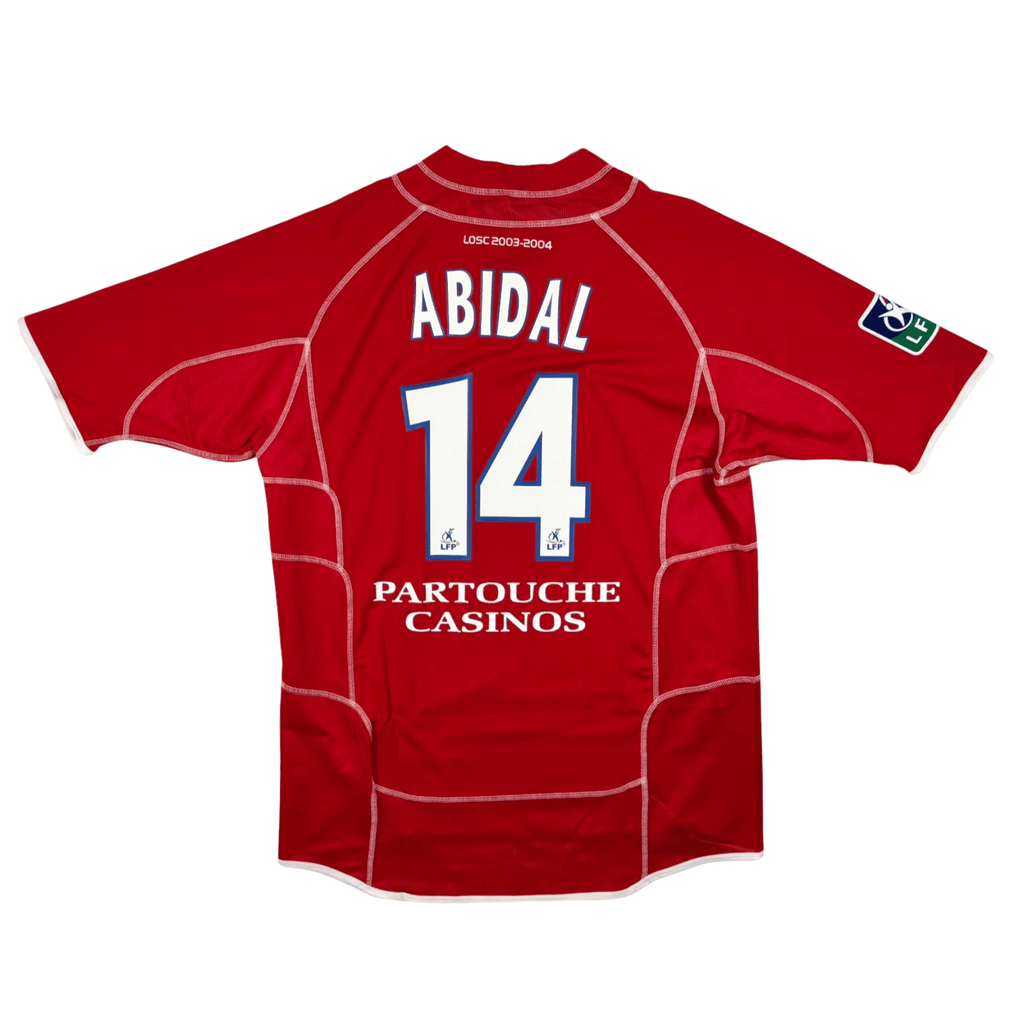 2003/04 - LOSC Lille - Domicile - ABIDAL #14 (XL)