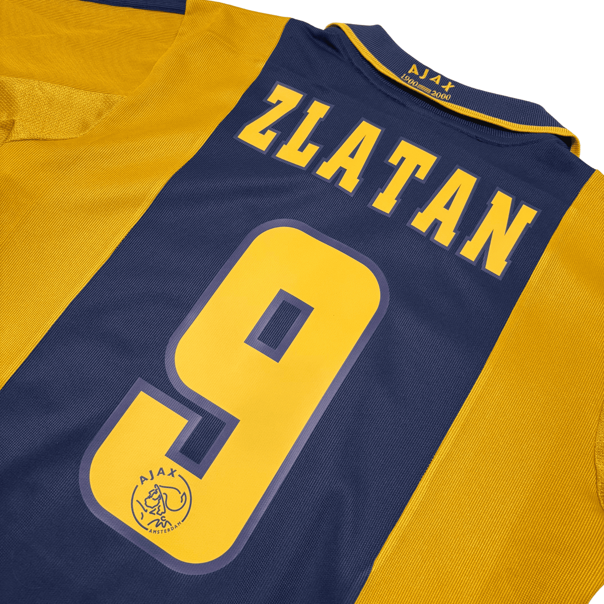 2000/01 - Ajax Amsterdam - Extérieur - ZLATAN #9 (16/S)