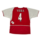 2002/04 - Arsenal - Domicile - VIEIRA #4 (XL)