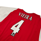 2002/04 - Arsenal - Domicile - VIEIRA #4 (XL)