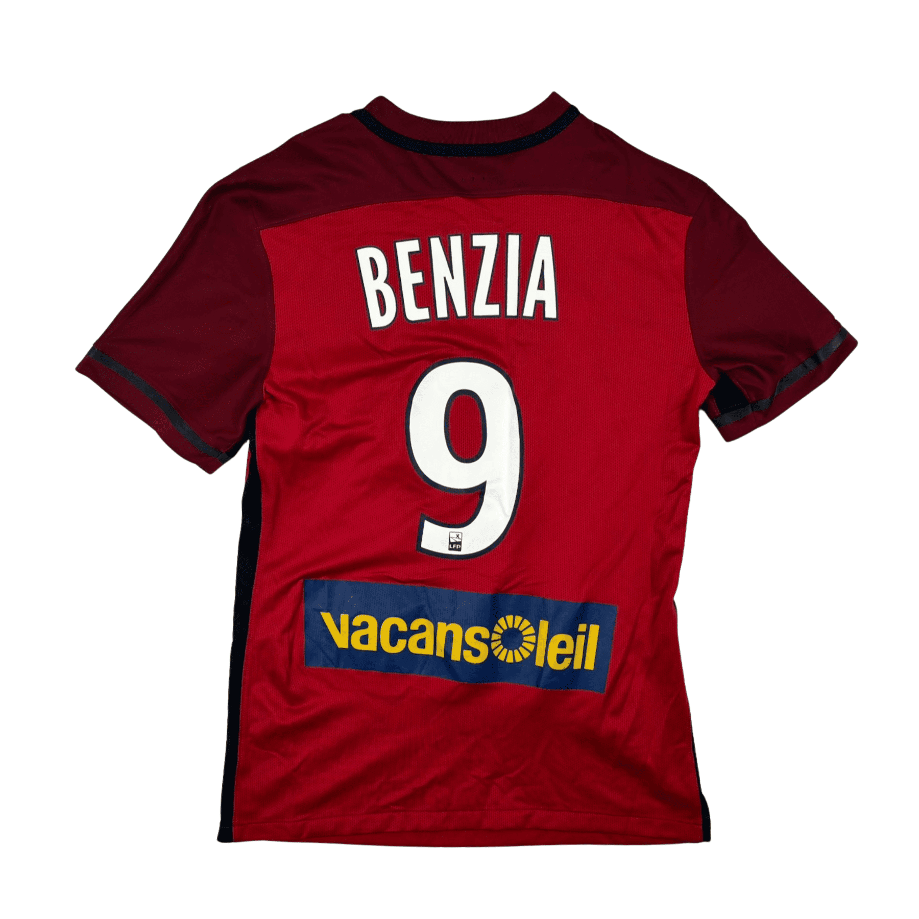 2015/16 - LOSC Lille - Domicile - "Porté" BENZIA #9 (M)