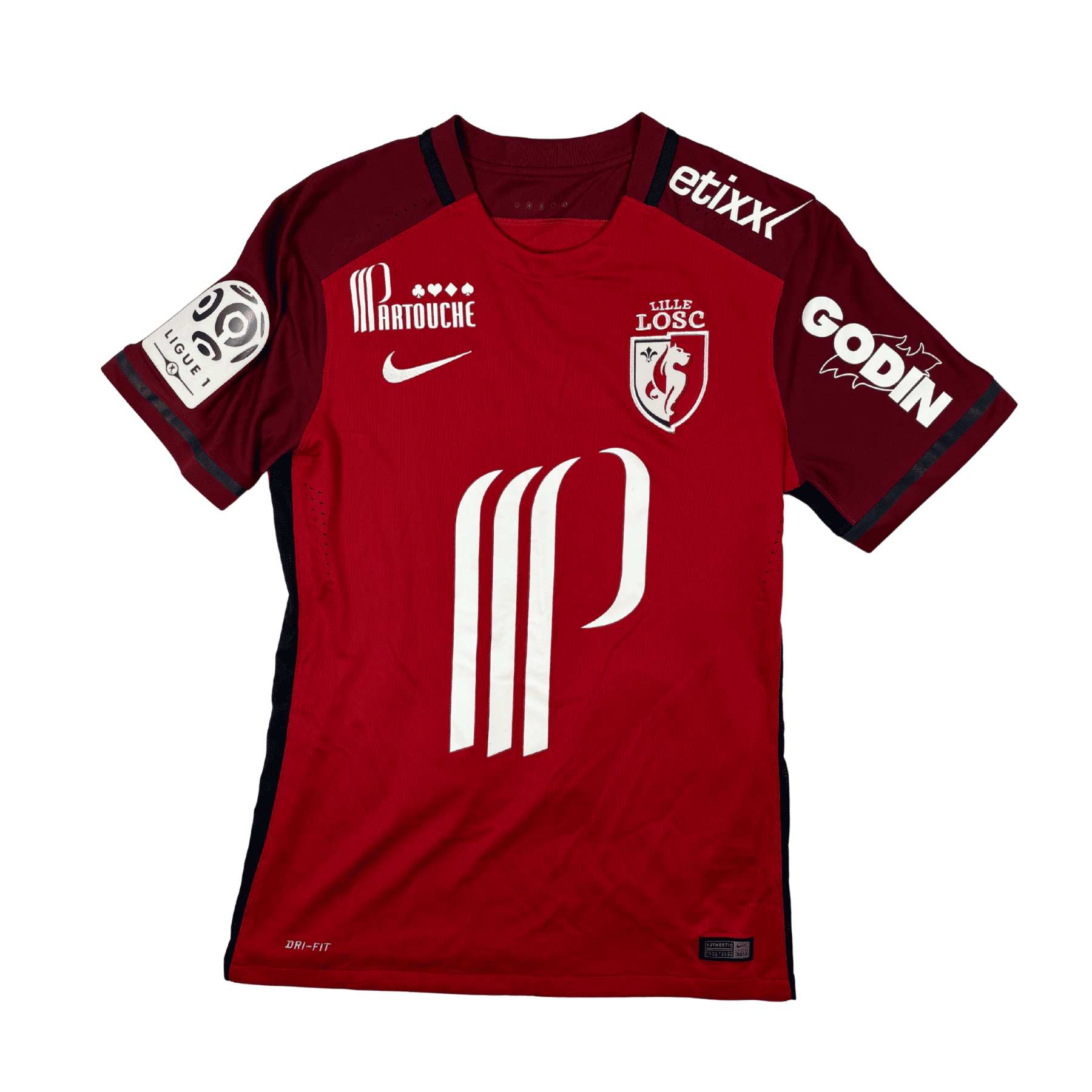 2015/16 - LOSC Lille - Domicile - "Porté" BENZIA #9 (M)