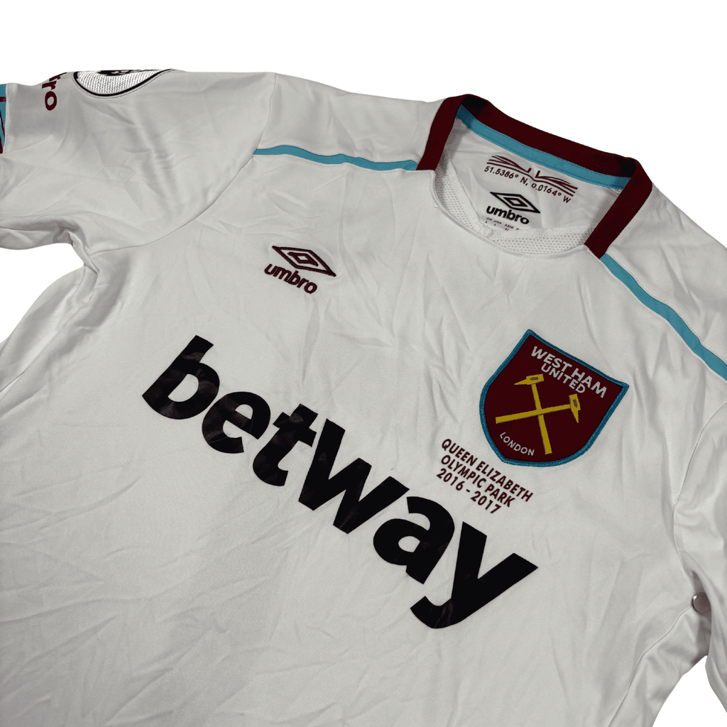 2016/17 - West Ham - Extérieur - "Préparé" FEGHOULI #7 (L)
