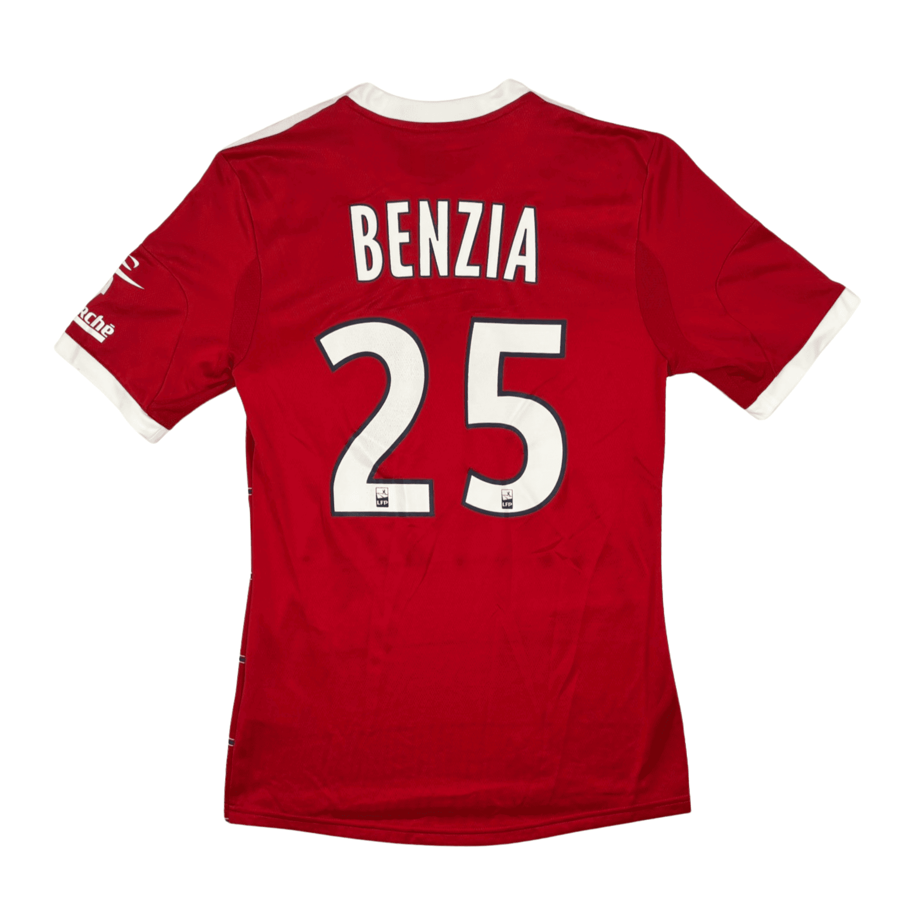 2013/14 - Olympique Lyonnais - Extérieur - "Préparé" BENZIA #25 (M)