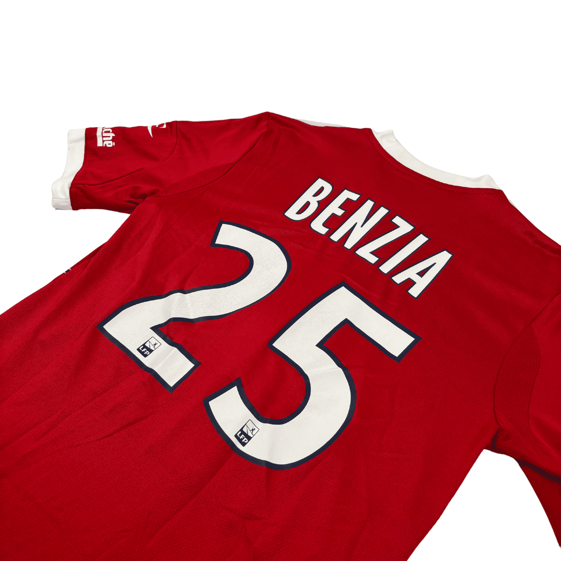 2013/14 - Olympique Lyonnais - Extérieur - "Préparé" BENZIA #25 (M)