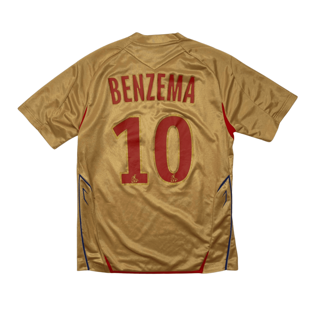 2007/08 - Olympique Lyonnais - Extérieur - BENZEMA #10 (14S)
