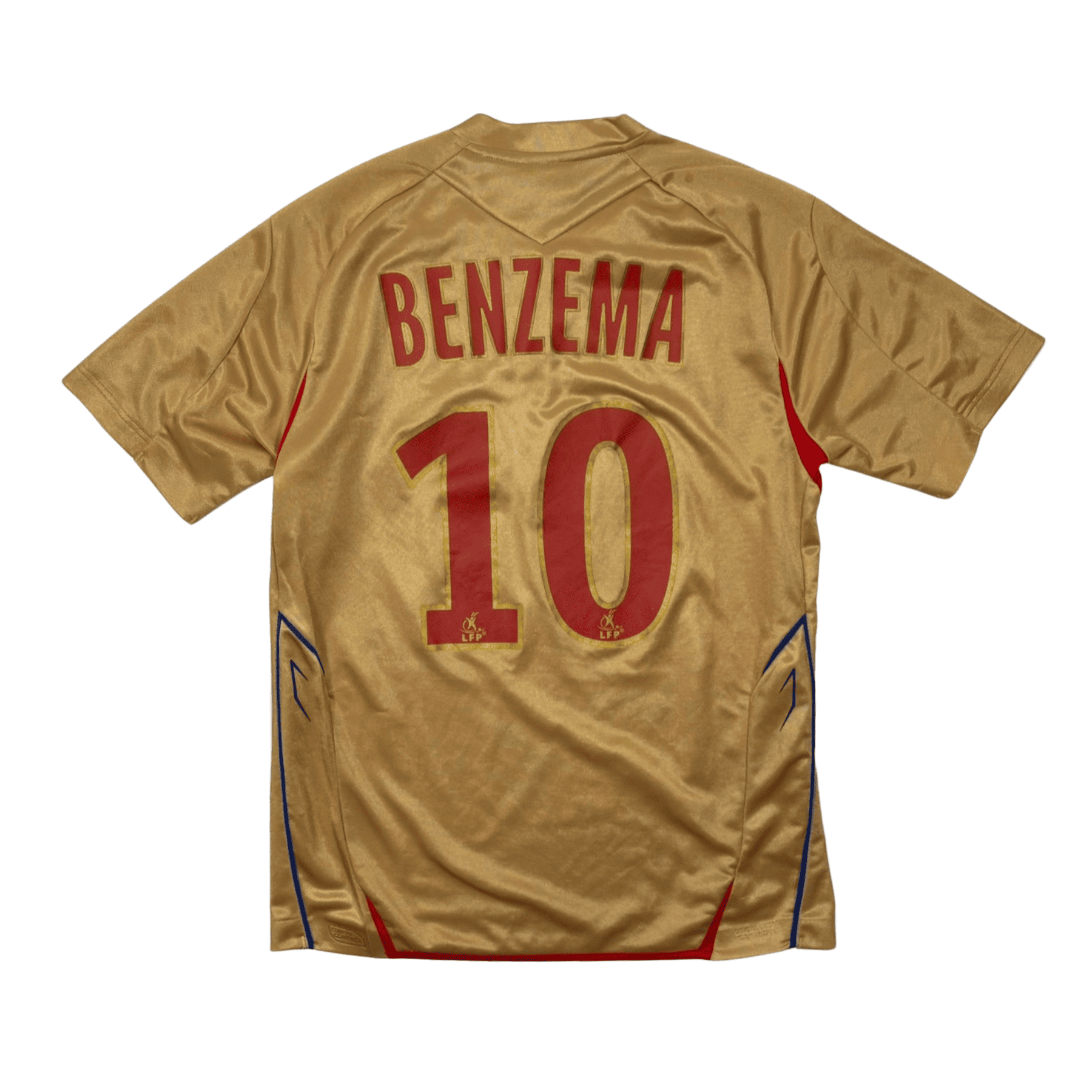 2007/08 - Olympique Lyonnais - Extérieur - BENZEMA #10 (14S)