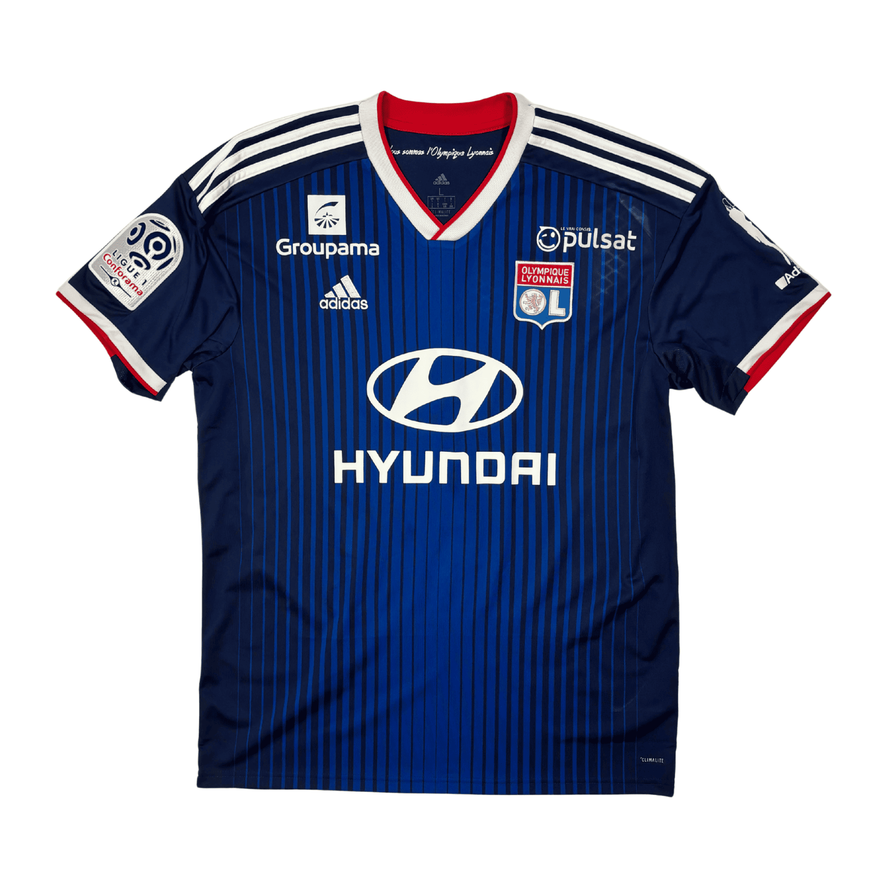 2019/20 - Olympique Lyonnais - Extérieur - AOUAR #8 (L)