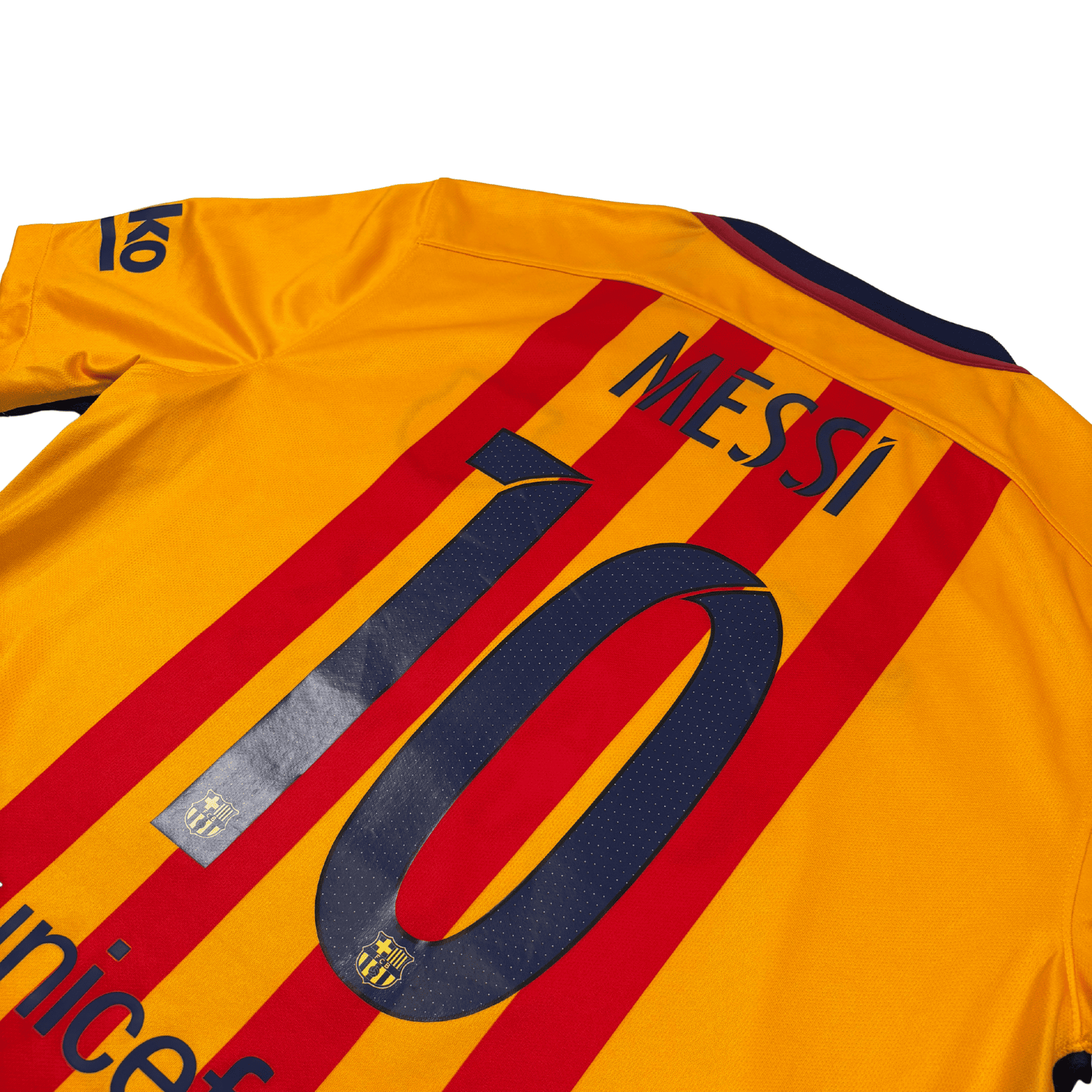 2015/16 - FC Barcelone - Extérieur - MESSI #10 (L)