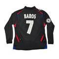 2006/07 - Olympique Lyonnais - Third - "Préparé" BARROS #7 (XL)