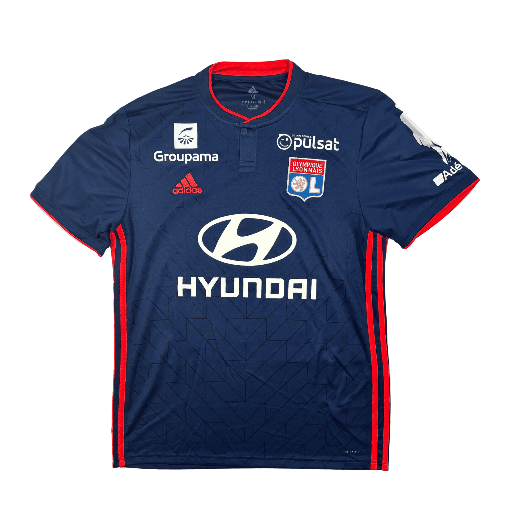 2018/19 - Olympique Lyonnais - Extérieur - "Préparé/Porté" TERRIER #7 (M)