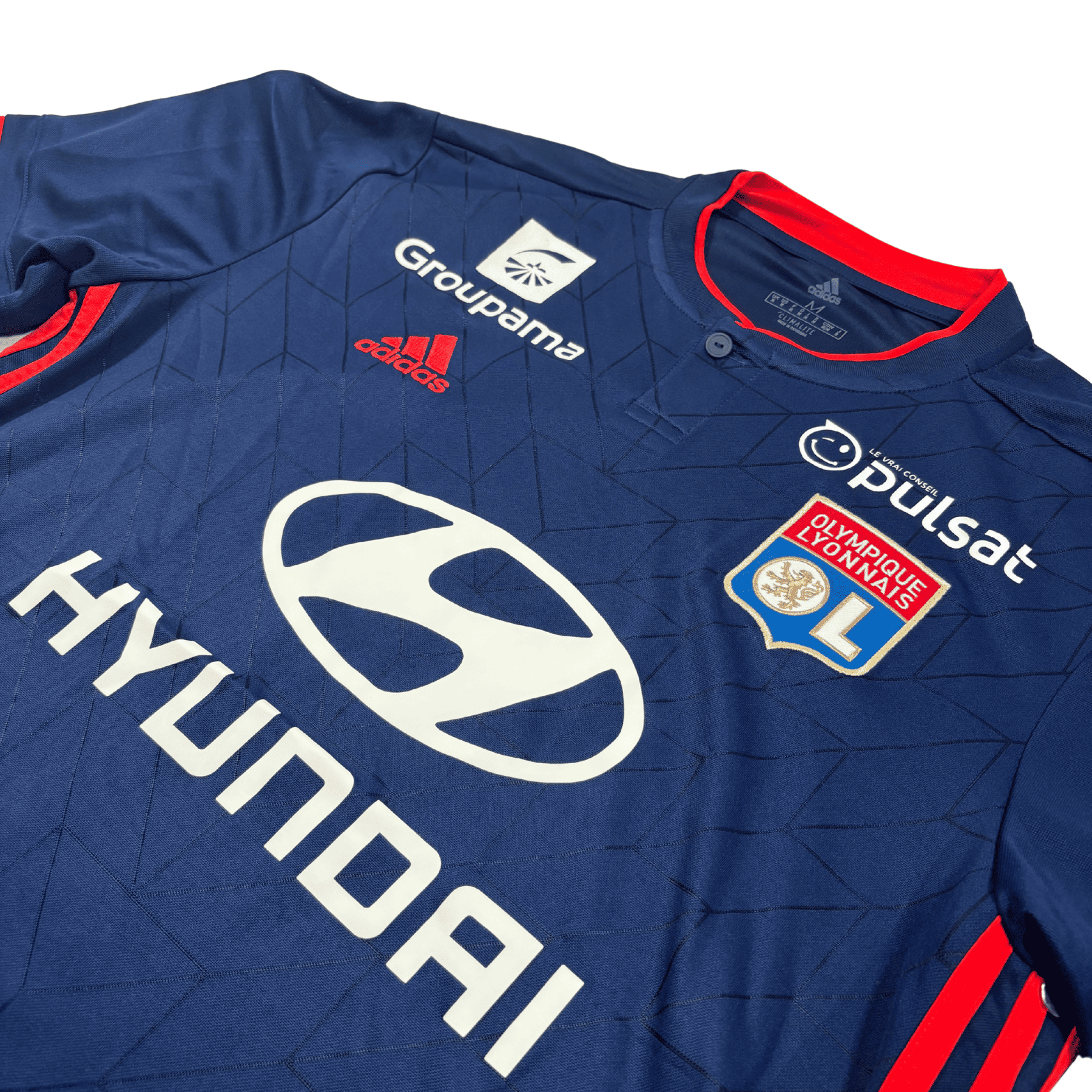 2018/19 - Olympique Lyonnais - Extérieur - "Préparé/Porté" TERRIER #7 (M)