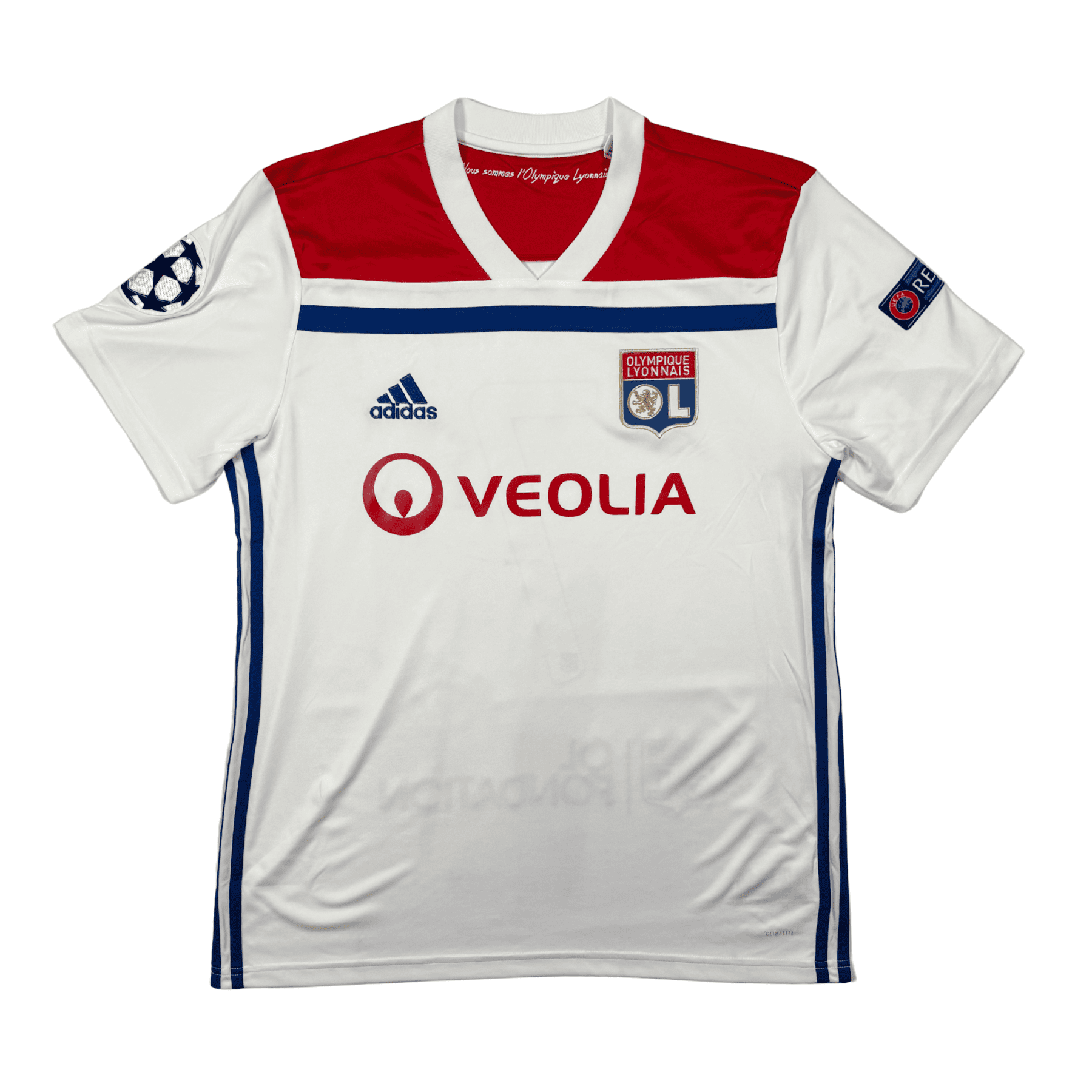 2018/19 - Olympique Lyonnais - Domicile - "Porté/Préparé" TERRIER #7 (M)