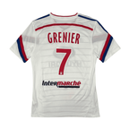 2014/15 - Olympique Lyonnais - Domicile - "Porté/Préparé" GRENIER #7 (L)
