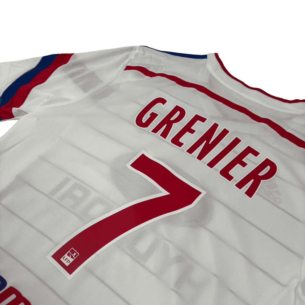 2014/15 - Olympique Lyonnais - Domicile - "Porté/Préparé" GRENIER #7 (L)
