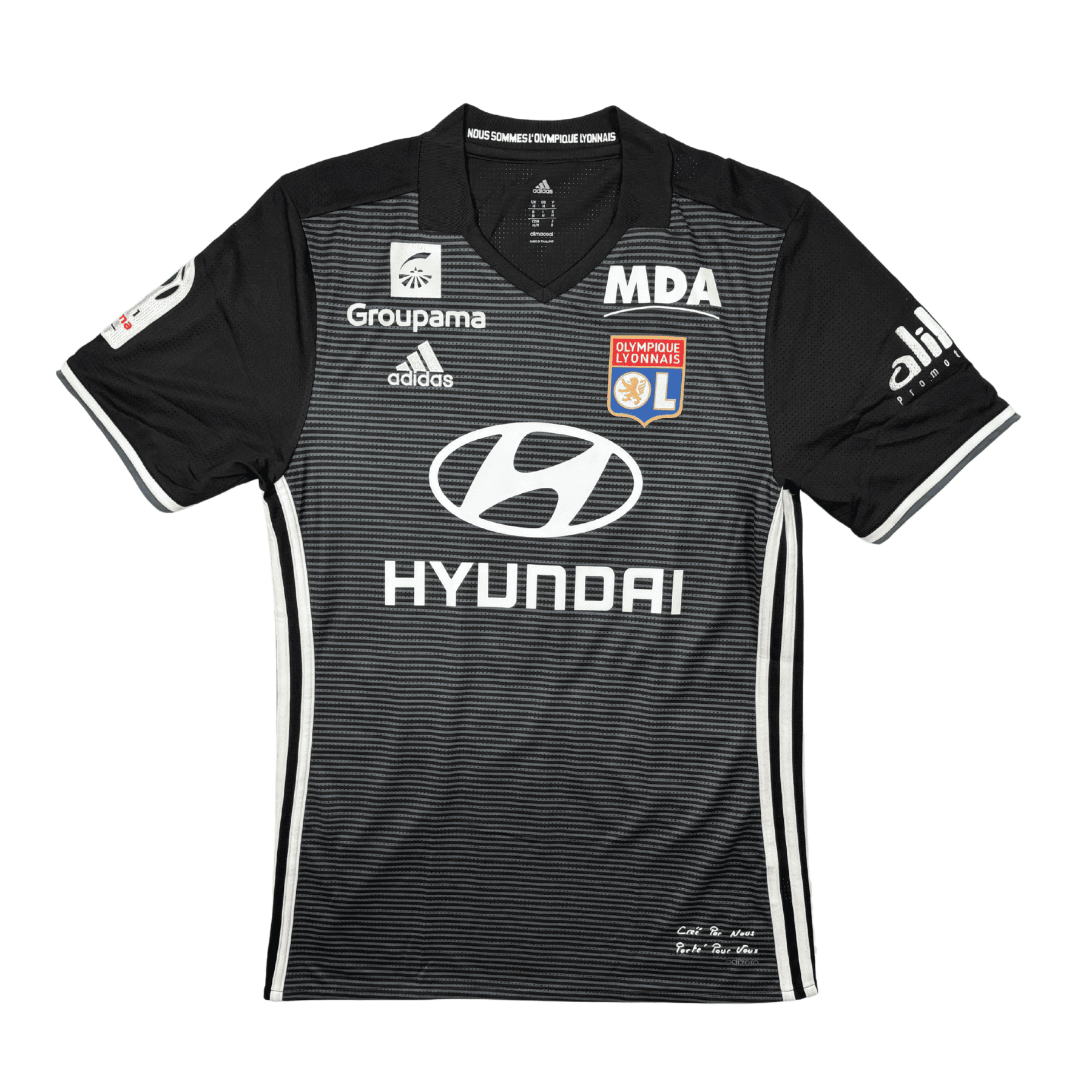 2017/18 - Olympique Lyonnais - Third - "Préparé/porté" MARCAL #20 (M)