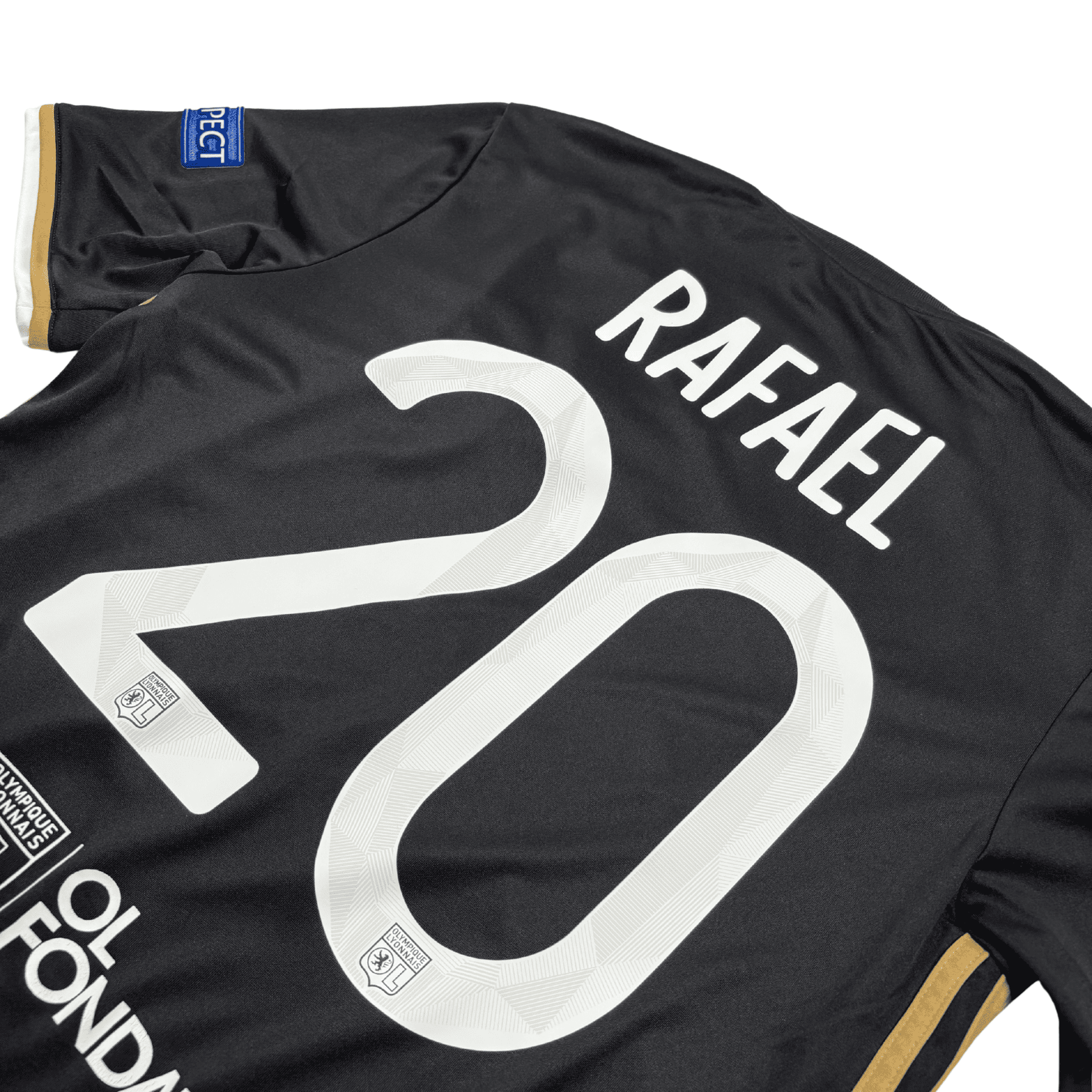 2016/17 - Olympique Lyonnais - Third - "Préparé/porté" RAFAEL #20 (M)
