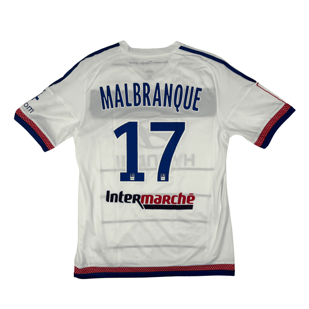 2015/16 - Olympique Lyonnais - Domicile - "Porté/Préparé" MALBRANQUE #17 (L)