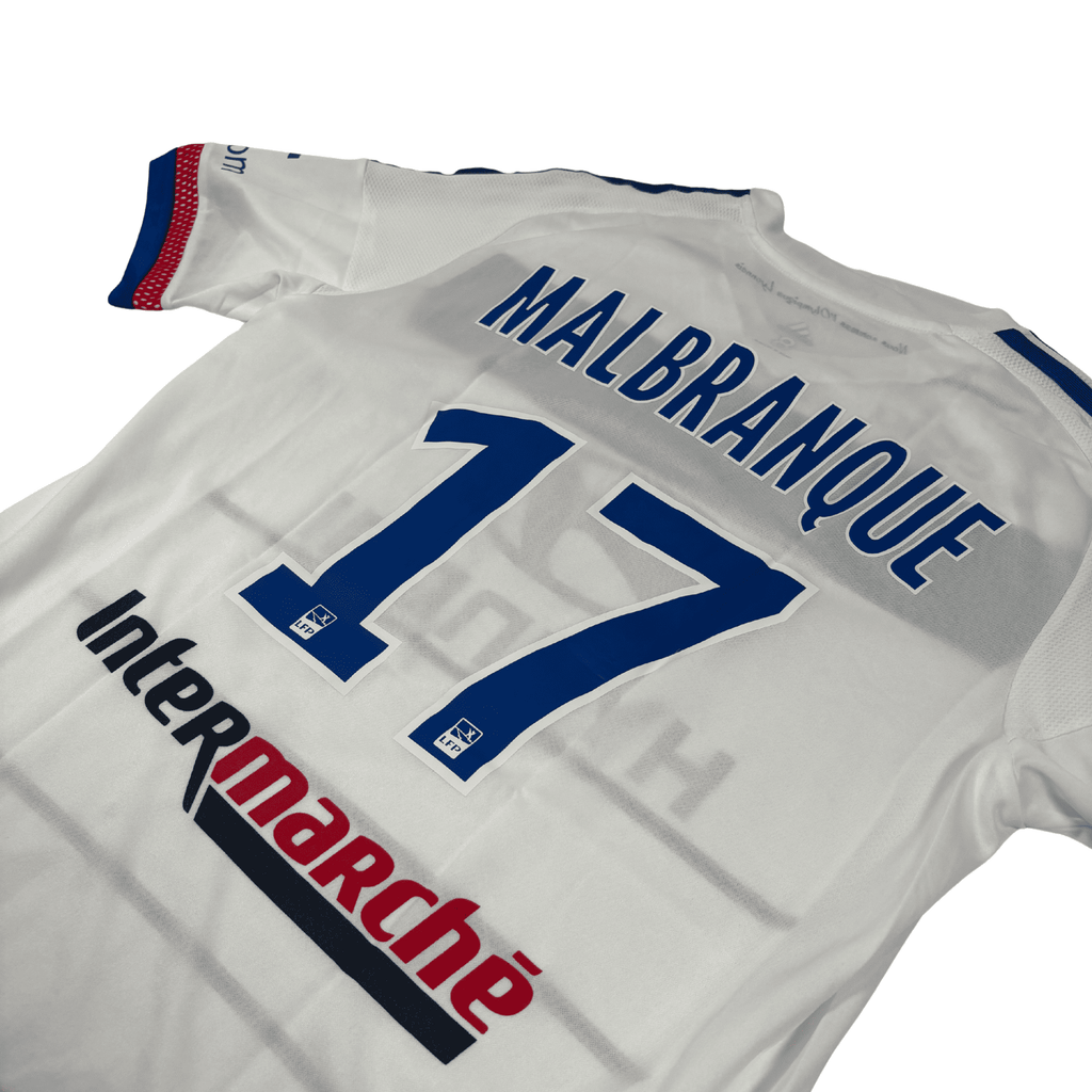 2015/16 - Olympique Lyonnais - Domicile - "Porté/Préparé" MALBRANQUE #17 (L)