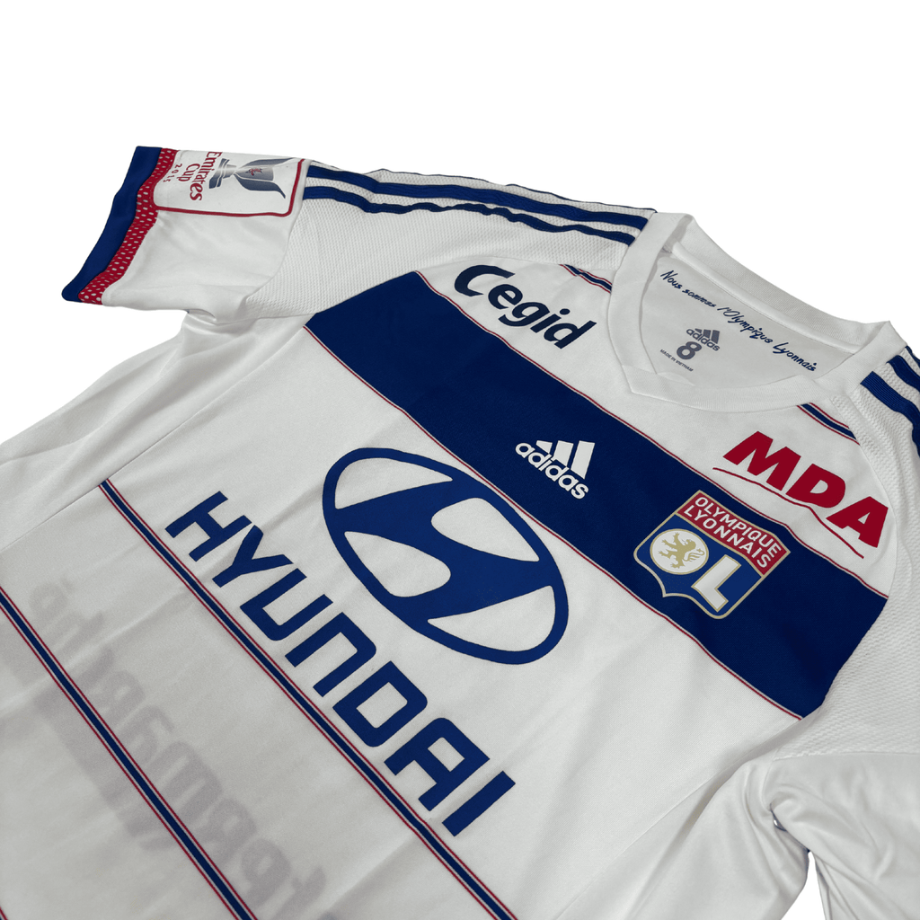 2015/16 - Olympique Lyonnais - Domicile - "Porté/Préparé" MALBRANQUE #17 (L)