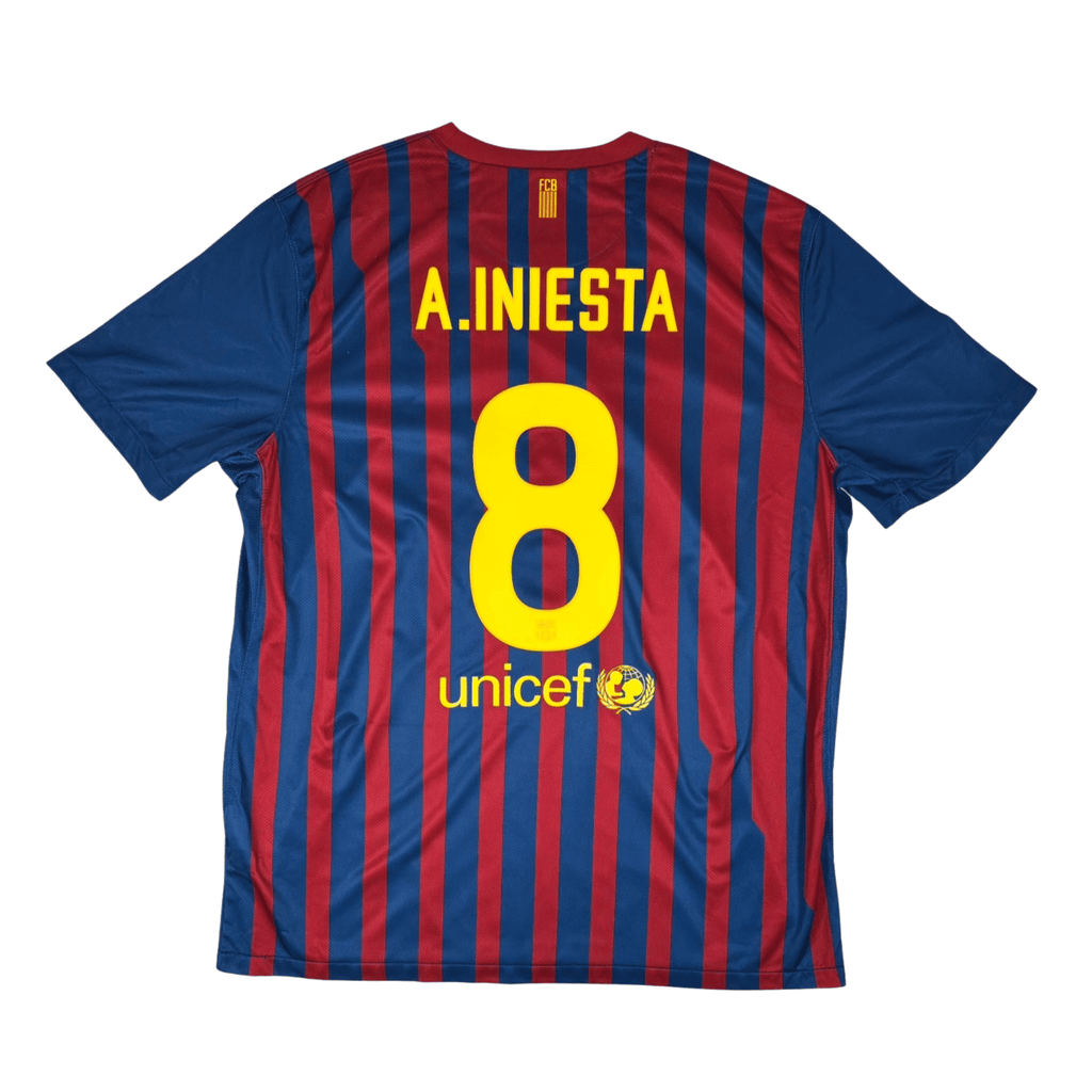 2011/12 - FC Barcelone - Domicile - INIESTA #8 (XL)