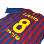 2011/12 - FC Barcelone - Domicile - INIESTA #8 (XL)