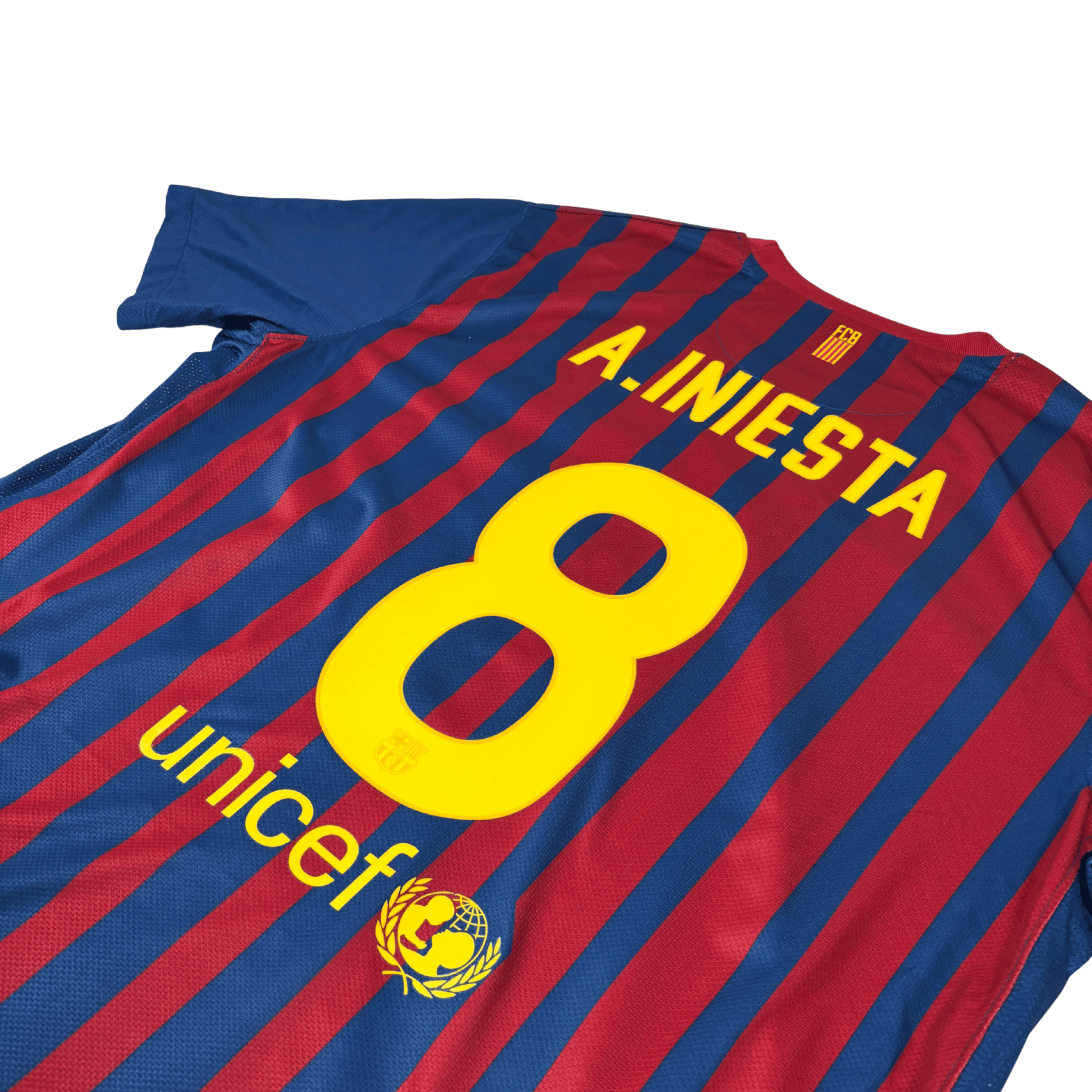 2011/12 - FC Barcelone - Domicile - INIESTA #8 (XL)