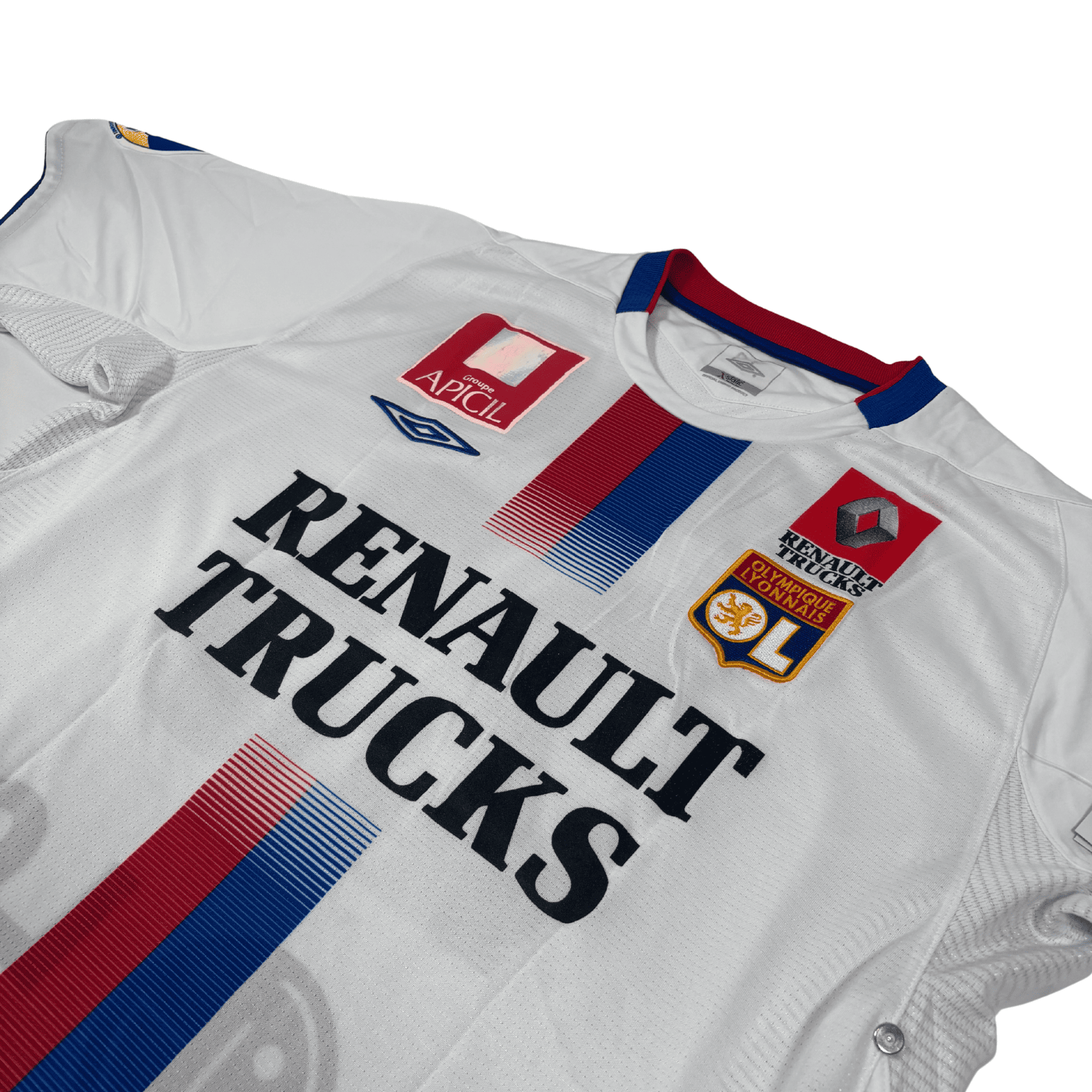 2005/06 - Olympique Lyonnais - Domicile - "Porté/Préparé" BERTHOD #23 (XL)