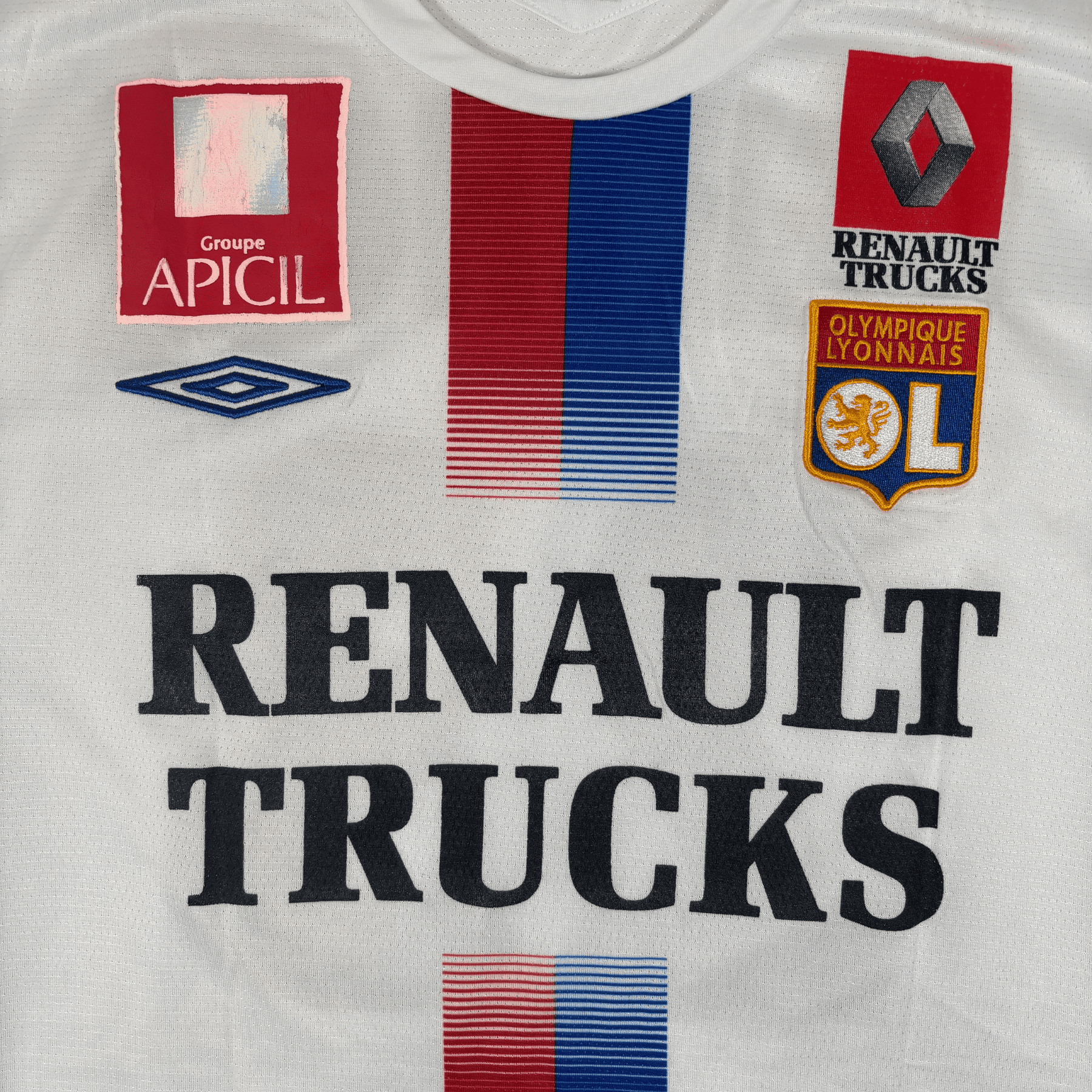 2005/06 - Olympique Lyonnais - Domicile - "Porté/Préparé" BERTHOD #23 (XL)
