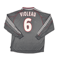 2001/02 - Olympique Lyonnais - Third - "Porté/Préparé/Signé" VIOLEAU #6 (XL)